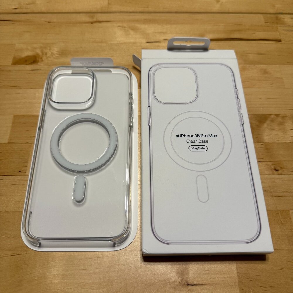 Apple Clear Case for 15 Pro Max